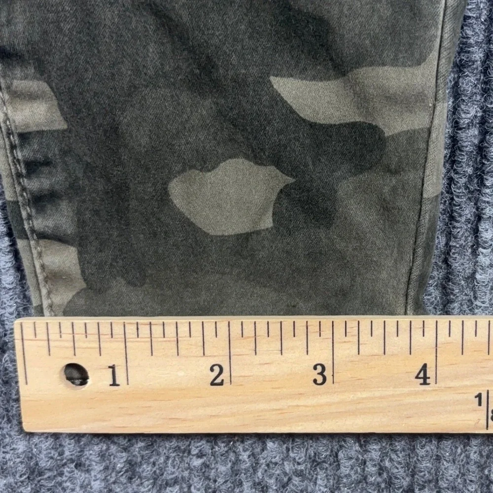Celebrity Pink Skinny Jeans Womens 3/26 Green Camo High Rise Ankle CJ21386P1850